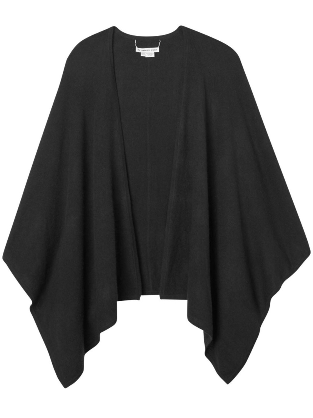 NWT The Cashmere Project Women's Black Wrap One Size